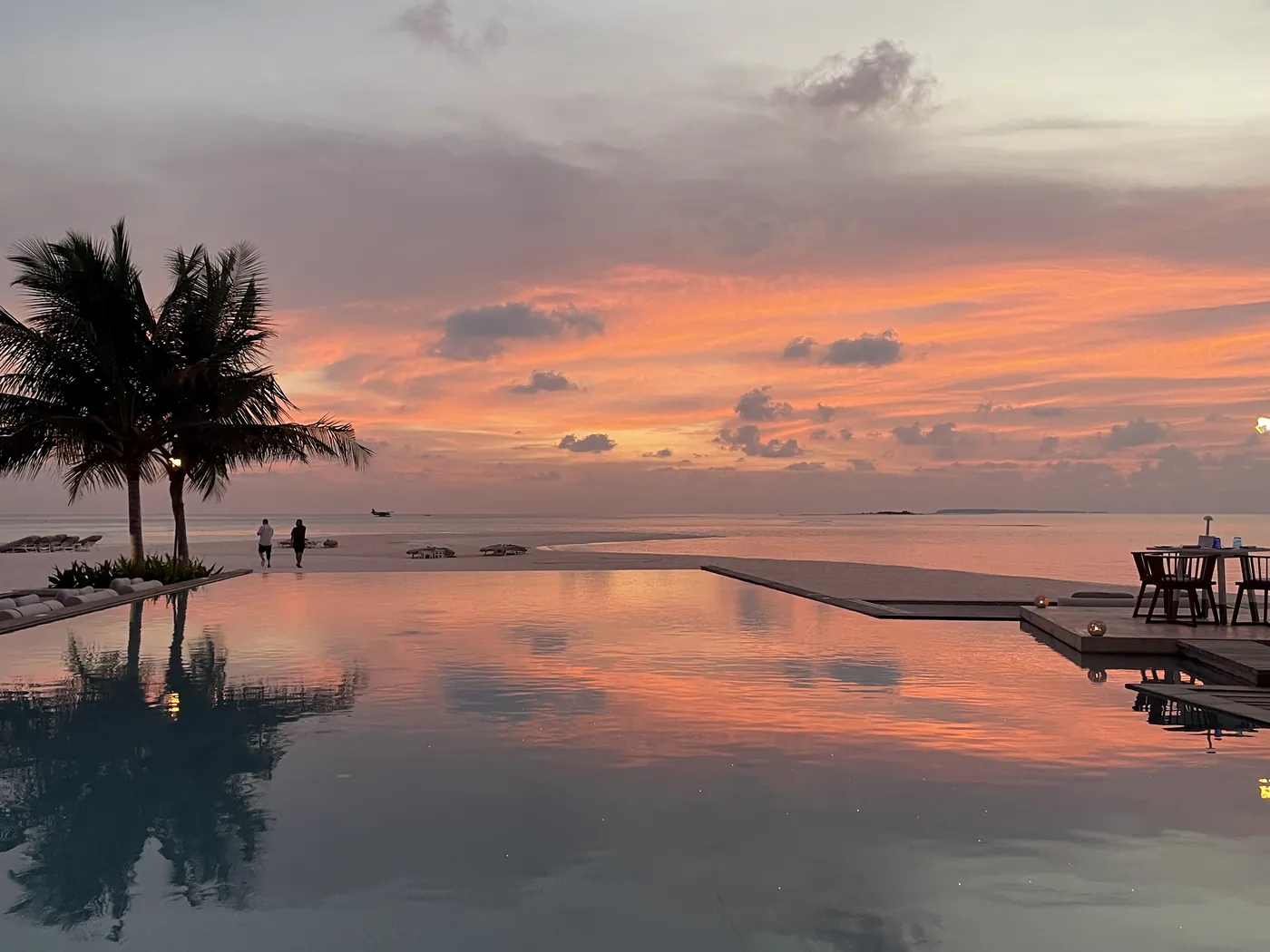 Maldives sunset